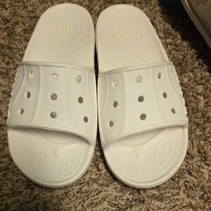 CROCS Classic White Slide Sandals